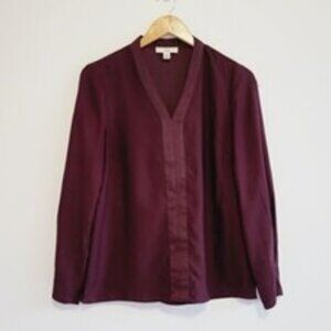 Long Sleeve Linen Blouse